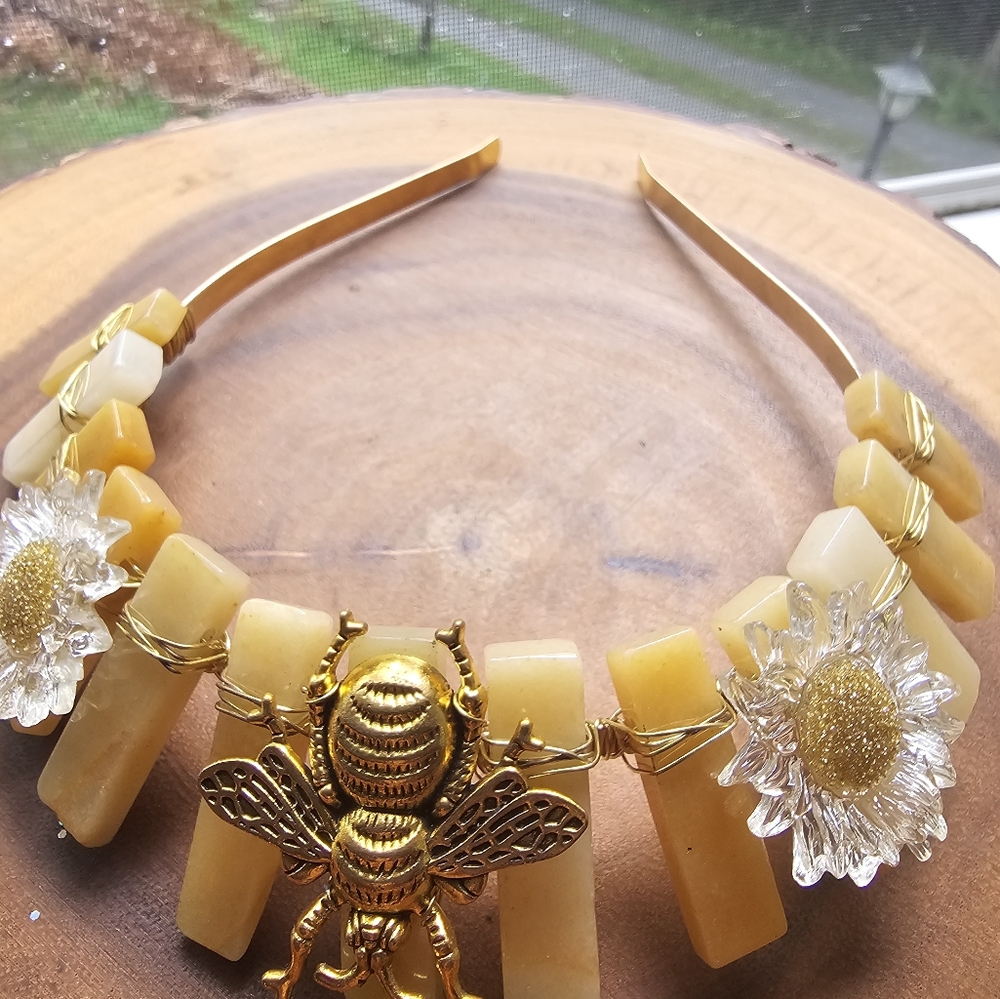 CRYSTAL CROWN Rose Quartz Goddess - Picture 8 of 10
